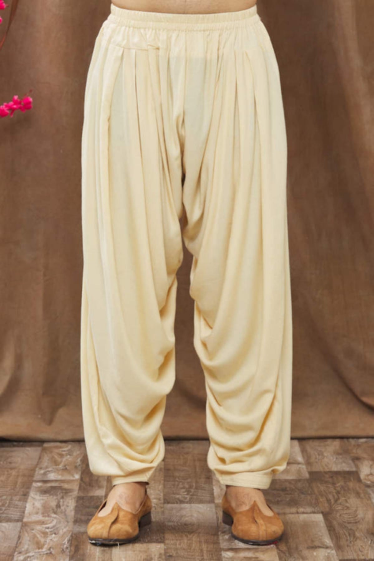 Beige dhoti pants 