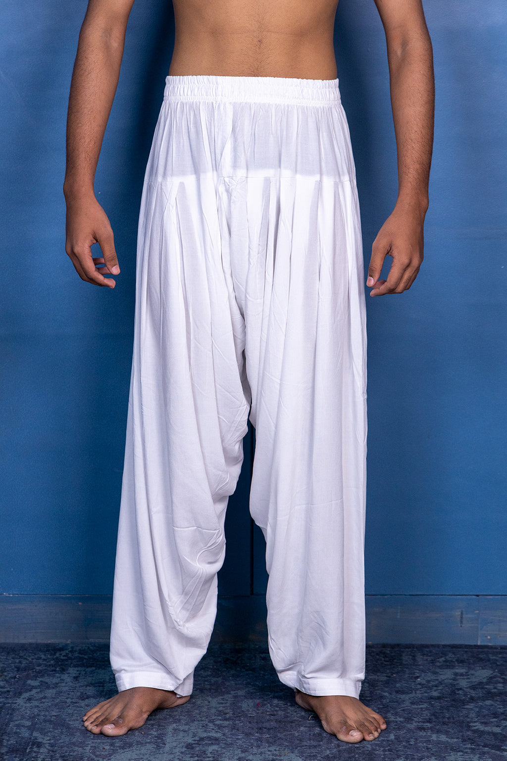 men's cotton drawstring patiala salwar